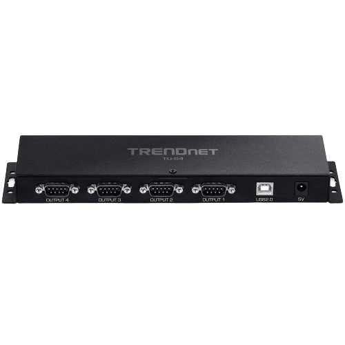 TRENDnet 4 Port USB to Serial RS232 Adapter (TU-S4)