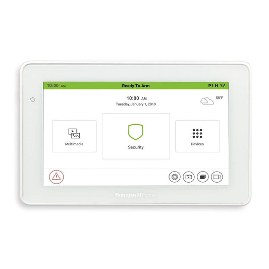 Clavier tactile Honeywell Tuxedo Touch 7" avec commande vocale et commande intelligente (TUXEDOW)