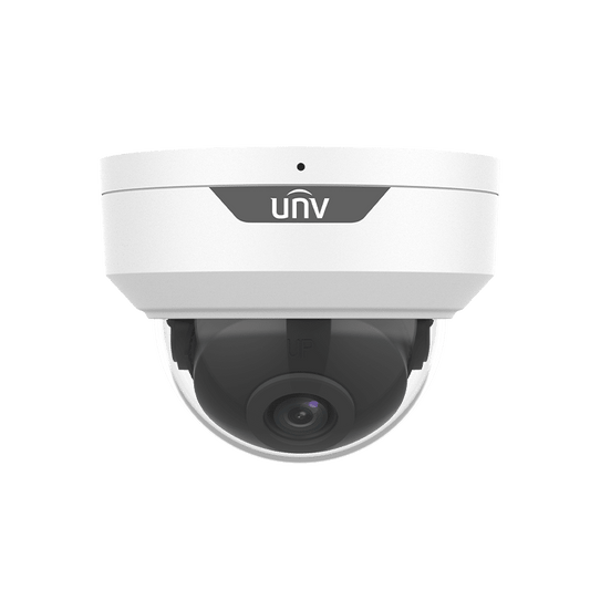 Uniview 5MP LightHunter Dome Analog Camera, TVI/AHD/CVI/CVBS, 2.8MM, White (UAC-D125-AF28M)