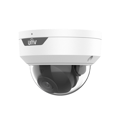 Uniview 5MP LightHunter Dome Analog Camera, TVI/AHD/CVI/CVBS, 2.8MM, White (UAC-D125-AF28M)