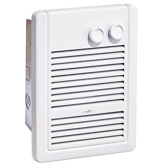 Radiateur soufflant mural StelPro Uniwatt, 1 000 W, 240 V, blanc (UHF1002TTW)