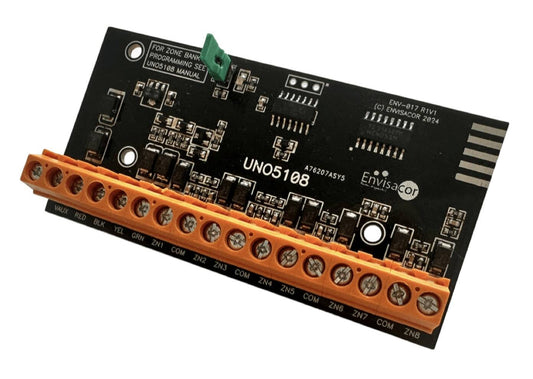 UNO 8 Zone Wired Expander for UNO and Replaces PC5108 for DSC PowerSeries (UNO5108)