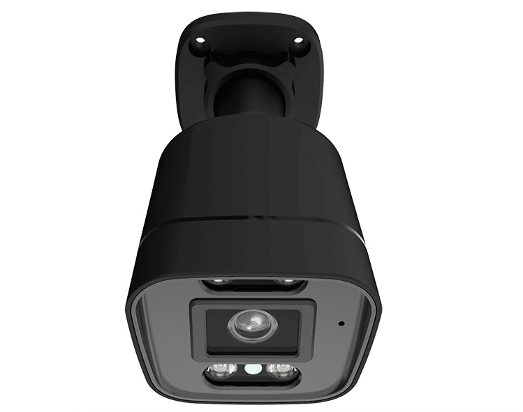 Foscam 4MP 2K PoE Bullet Camera StarLight with AI, IR LED,Siren,SpotLight,Black (V4EC-BLACK)