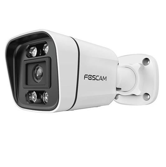 Foscam 8MP 4K PoE Bullet Camera with AI, IR LED, Siren, SpotLight, Mic+Speaker (V8EP)
