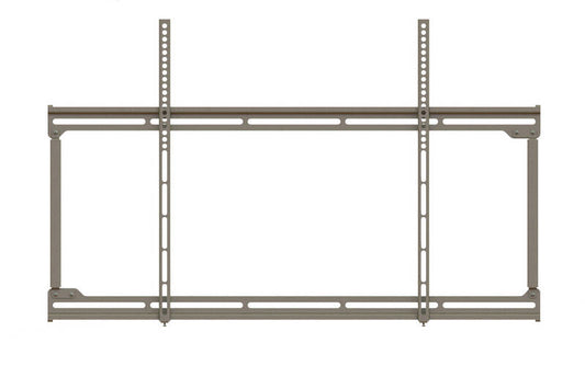 VMP Large (42" - 70") TV / Monitor Flat Panel Flush Mount - Silver (VMP-FP-LFV)