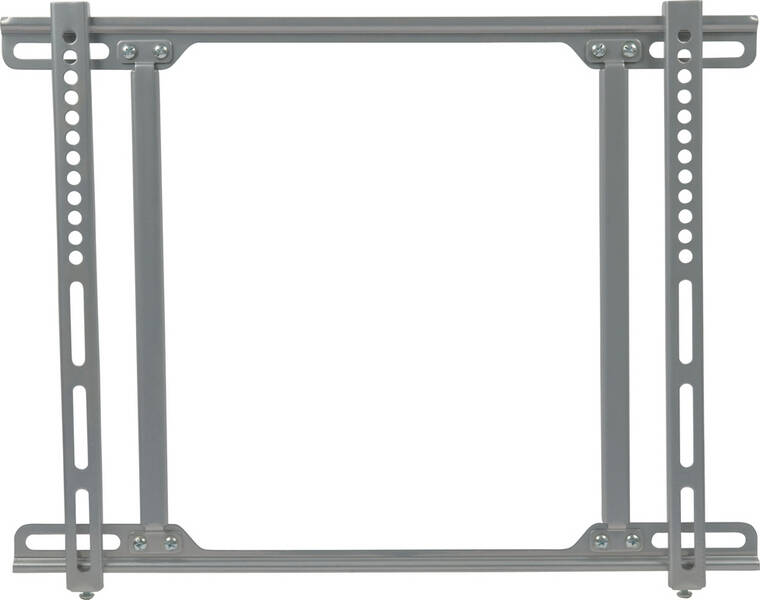 VMP Mid-Size (27" - 42") TV / Monitor Flat Panel Flush Mount - Silver (VMP-FP-MF)
