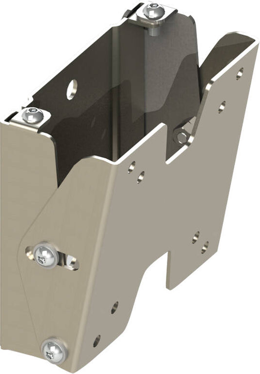 VMP Small (10" - 23") TV / Monitor Flat Panel Flush With Tilt Mount - Silver (VMP-FP-SFT)