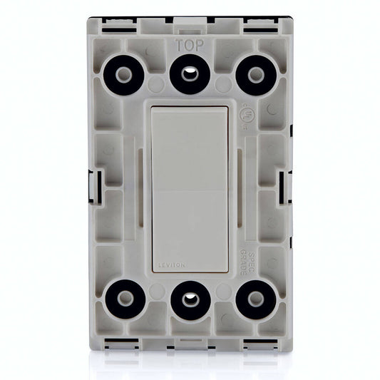 Leviton Decora Weather Resistant Single Pole Switch, Gray (W5601-2GY)