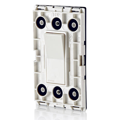 Leviton Decora Weather Resistant Single Pole Switch, White (W5601-2W)