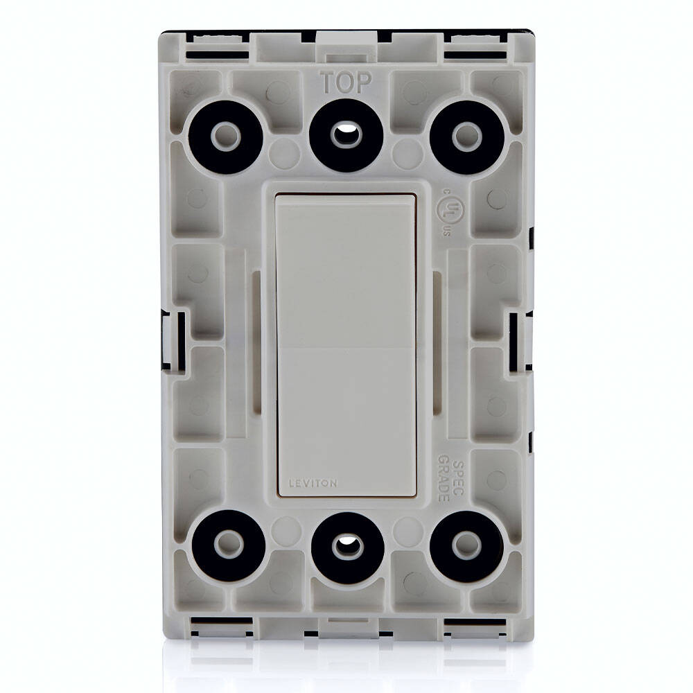 Leviton Decora Weather Resistant 3 Way Switch, Gray (W5603-2GY)