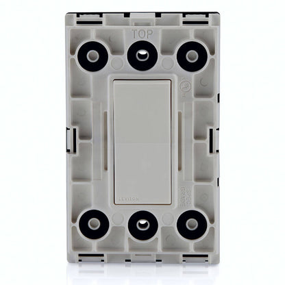 Leviton Decora Weather Resistant 3 Way Switch, Gray (W5603-2GY)