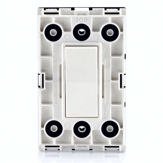 Leviton Decora Weather Resistant 3 Way Switch, White (W5603-2W)