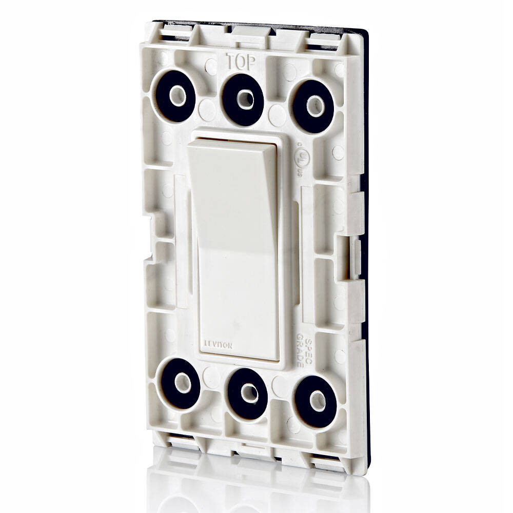 Leviton Decora Weather Resistant 3 Way Switch, White (W5603-2W)