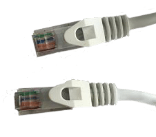 CAT6 Molded Snagless Gigabit Patch Cable, 1 Foot 0.3 m, White (MAX-C6PATCH1WH)