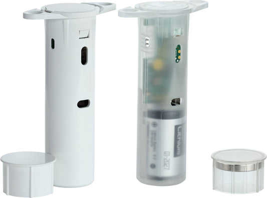 Contact de porte/fenêtre encastré sans fil DSC PowerG, blanc (PG9307)