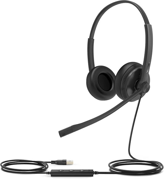 Yealink YHS34 Dual Headset - Stereo
