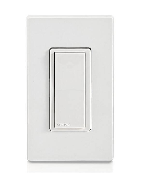 Leviton Decora Smart Zwave 800 Series On Off Wall Switch, Replaces DZ15S (ZW15S-1RW)