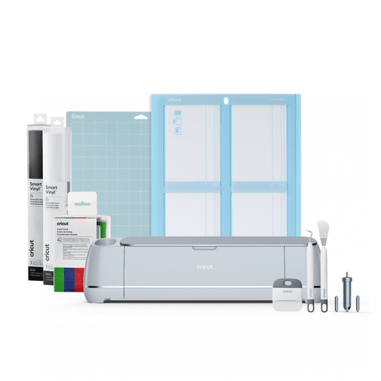 Máquina de corte inteligente Cricut Maker 3: paquete de cartón y vinilo