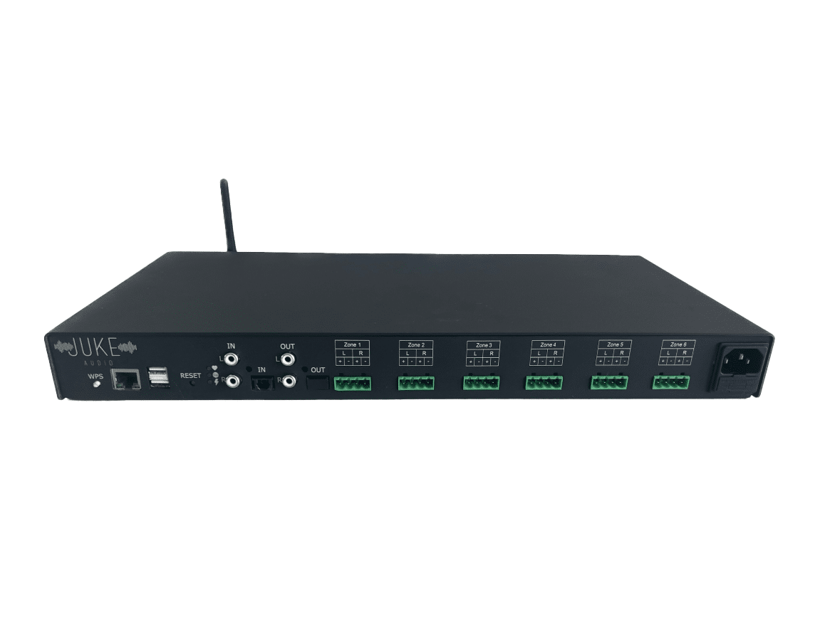 Juke Audio JUKE+ Whole Home Audio 6 Zone Streamer Amplifier (JUKE+)