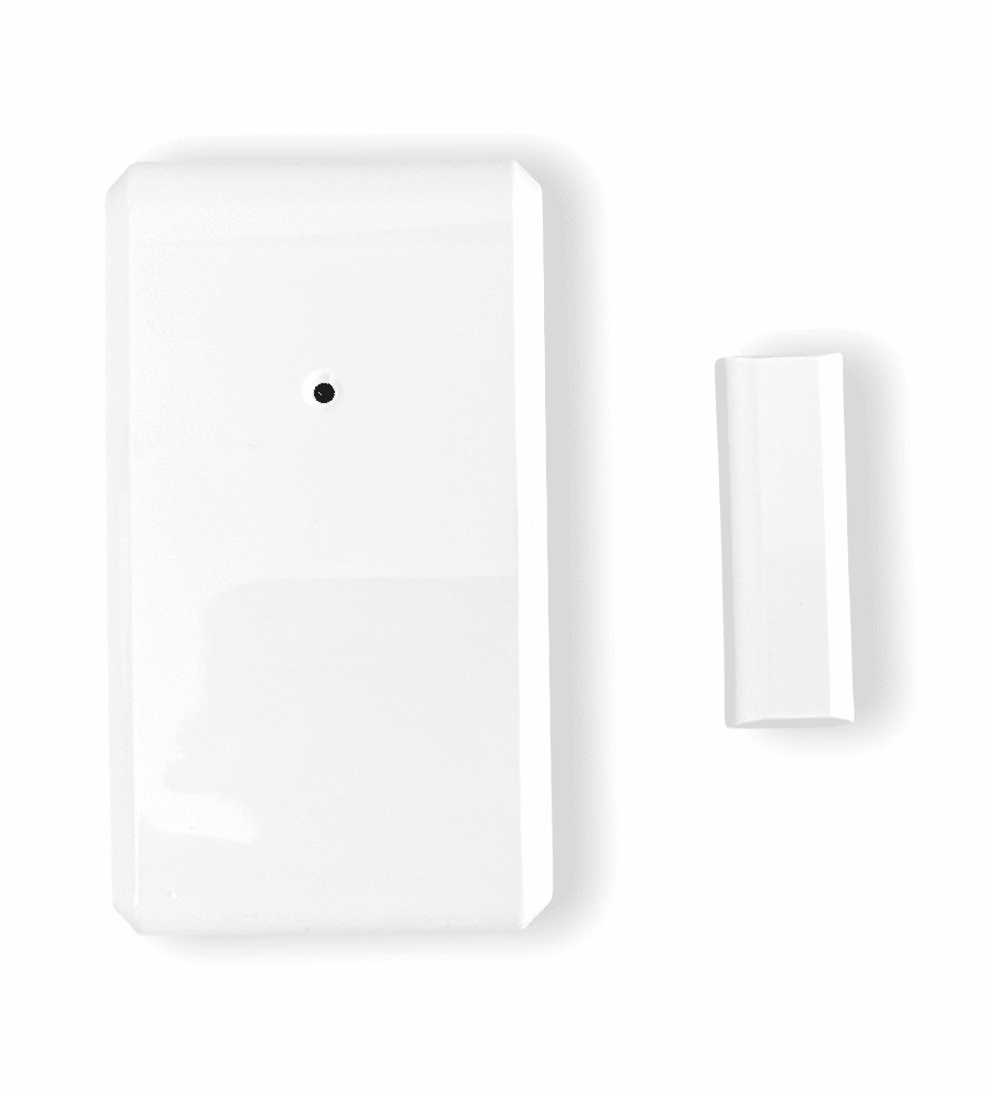 Contact de porte/fenêtre sans fil Eyezon Solo 433 MHz avec température, entrées filaires (SOLO-EMS)