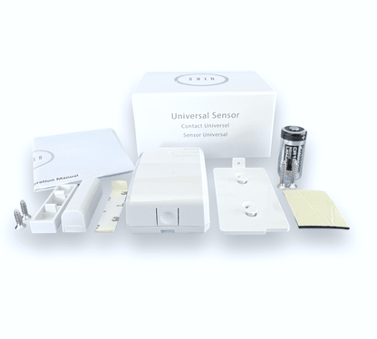 Eyezon Solo 433 MHz Wireless Door Window Contact with Temperature, Wired Inputs (SOLO-EMS)