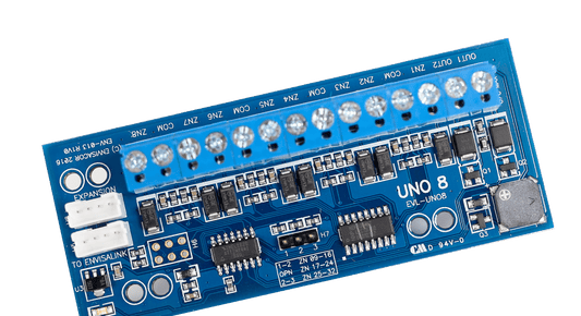 EyezOn Connect2Go UNO8 Expansion Board for UNO, Adds 8 Wired Zones (UNO8)