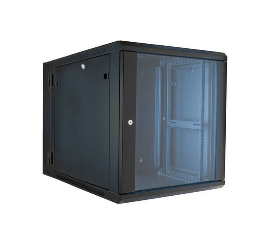 VMP 19" Equipment Hinged Wall Rack Enclosure- 12U- 24" usable depth (VMP-ERWEN-12E750)