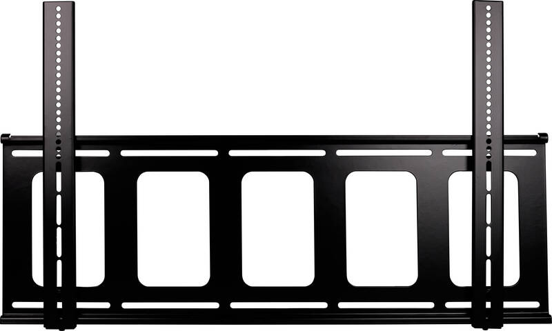 VMP Large TV / Monitor (42" - 90") Flat Panel Flush Mount - Black (VMP-FP-LFB)