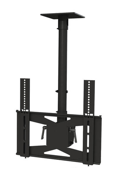 VMP Mid-Size (27" - 42") Flat Panel Ceiling Mount - Black (VMP-LCD-MID-CB)