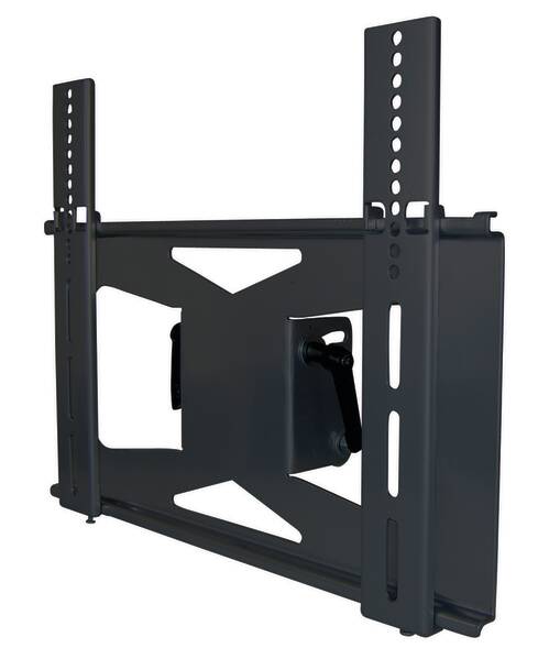 VMP Dual Mid-Size (27" - 42") Flat Panel Ceiling Mount Adaptor - Black (VMP-LCD-MID-CM2B)