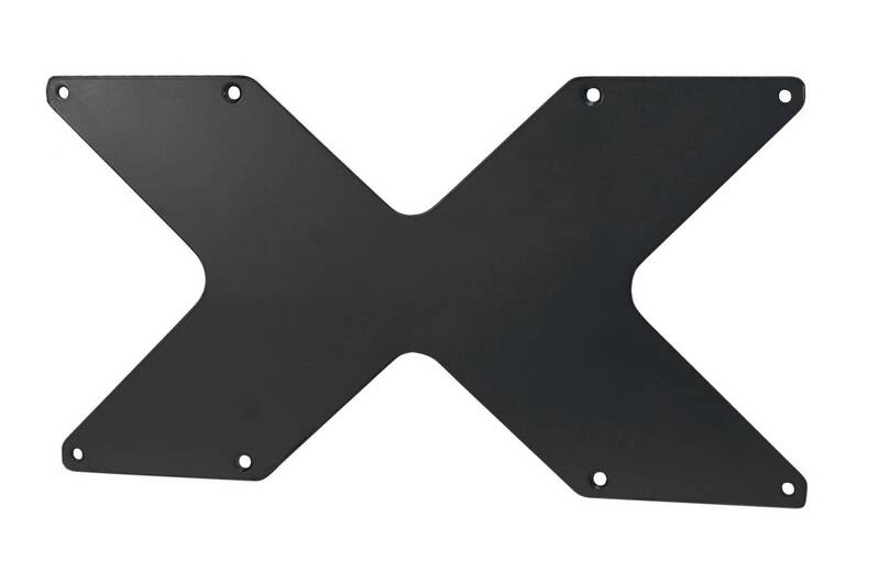 VMP 400mm x 200mm VESA Adaptor Plate - Black (VMP-AP-1B)
