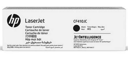 Cartucho de tóner LaserJet original CF410JC negro de contrato