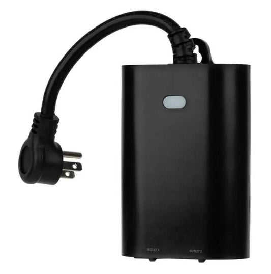 Zooz ZWave 800 Long Range Outdoor Double Plug (ZEN14 800LR)