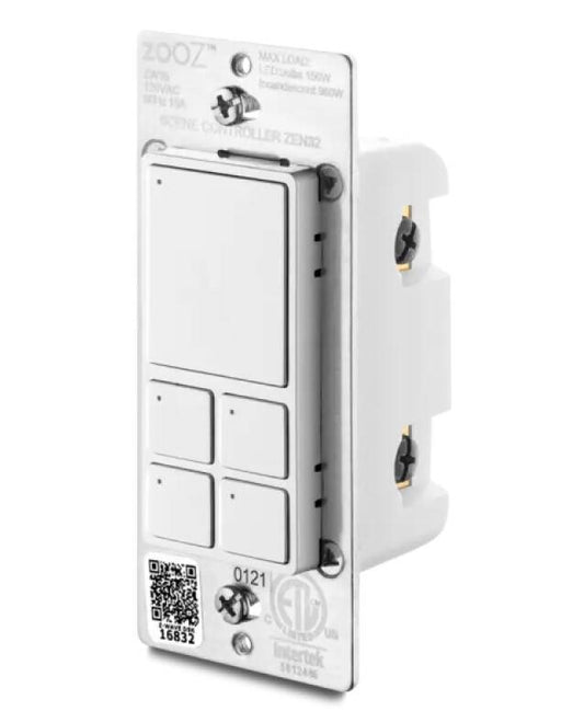 Zooz ZWave 800 Long Range Scene Controller Switch (ZEN32 800LR)
