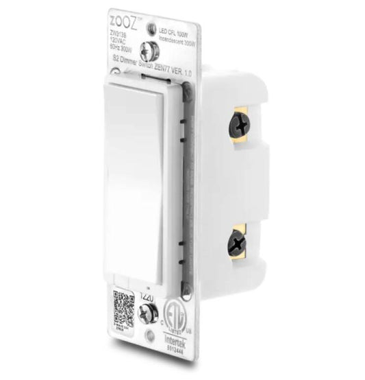 Zooz Zwave 800 Long Range In Wall Dimmer Switch (ZEN77 800LR)